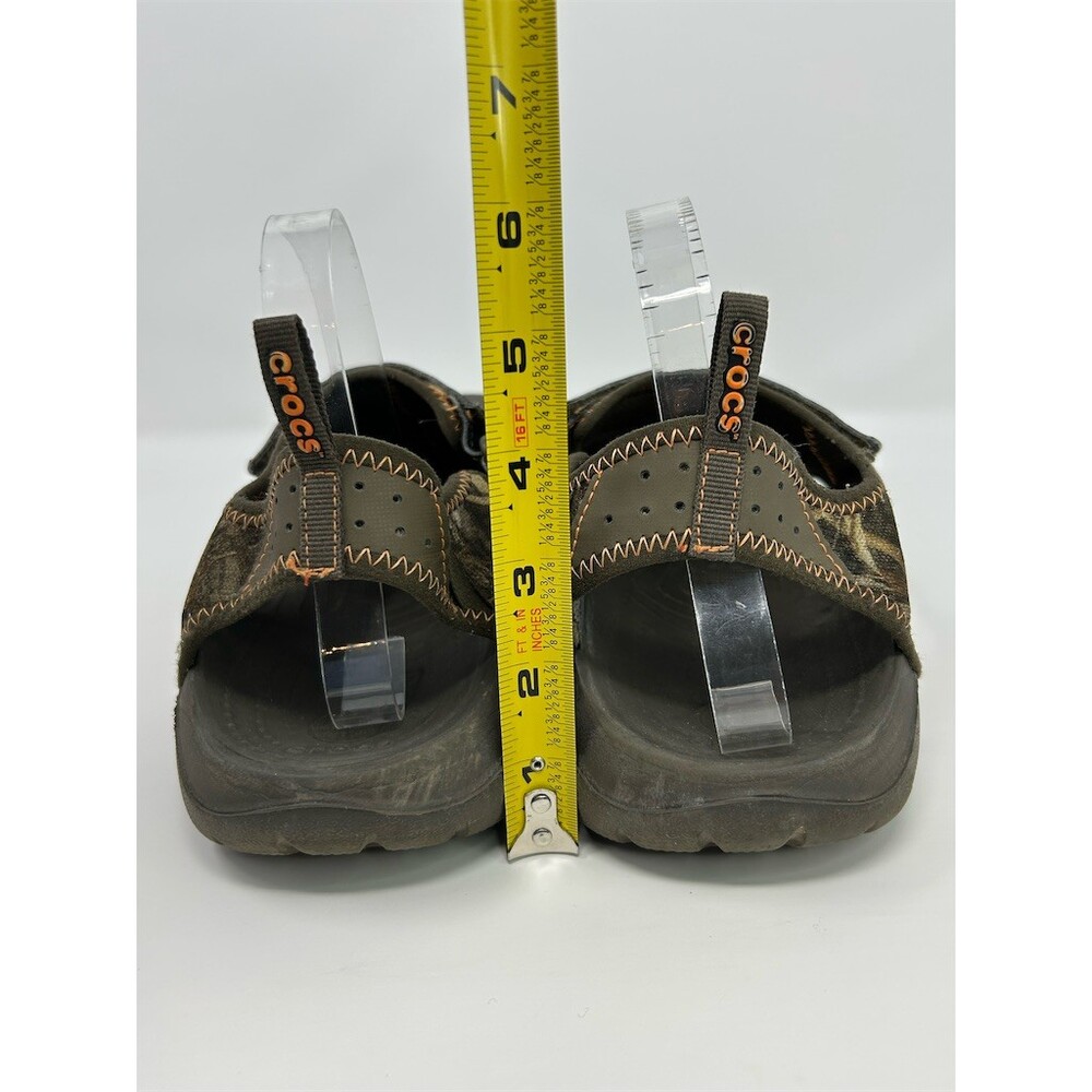 Crocs Swiftwater Mens Sandals Realtree Max-5 Camo Hook & Loop Outdoor Size 11 - Picture 7 of 11